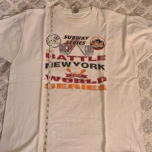 2000 New York Yankees vs New York Mets shirt